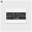 アートポストカード-Double Amputee in Motion
 - エドワード マイブリッジ Postcard.