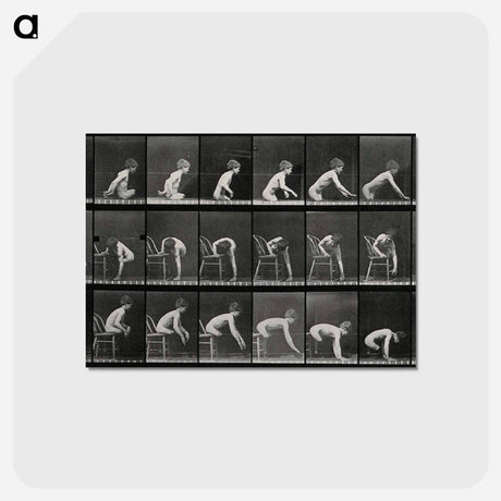 アートポストカード-Double Amputee in Motion
 - エドワード マイブリッジ Postcard.