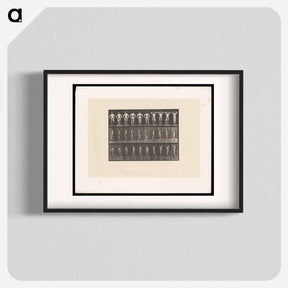 アートポスター-Naked Man Clasped
 - エドワード マイブリッジ Poster.