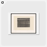 アートポストカード-Naked Man Clasped
 - エドワード マイブリッジ Postcard.