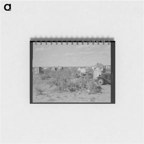 アートメモ帳-Outskirts of oil boom town - ドロテア ラング Memo.
