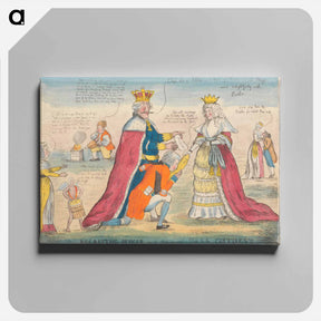 アートパネル-The Recruiting Officer, Or, A Matrimonial Trip to the Continent
 - イェール大学アートギャラリー Canvas.