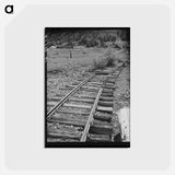 アートポストカード-San Juan Ghost Railroad
 - ラッセル リー Postcard.