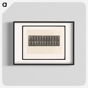 アートポスター-Atrophied Man Walking
 - エドワード マイブリッジ Poster.