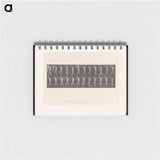 アートメモ帳-Atrophied Man Walking
 - エドワード マイブリッジ Memo.