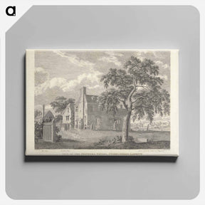 アートパネル-View of the Feathers Tavern, Cupers-Bridge, Lambeth
 - イェール大学アートギャラリー Canvas.