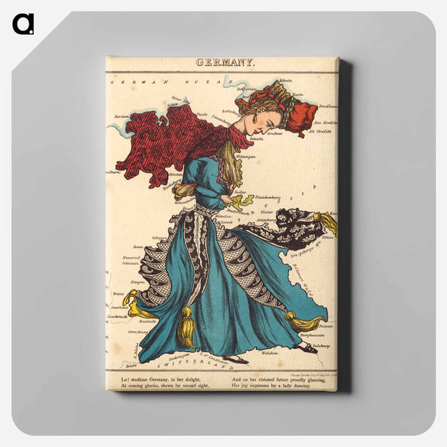 アートパネル-Germany
 - ボストン公共図書館 Canvas.