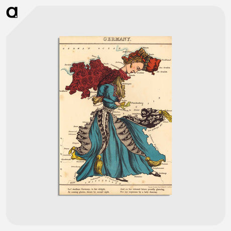 アートポストカード-Germany
 - ボストン公共図書館 Postcard.