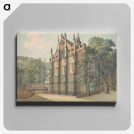 アートパネル-Southwest View of Middle Temple
 - イェール大学アートギャラリー Canvas.
