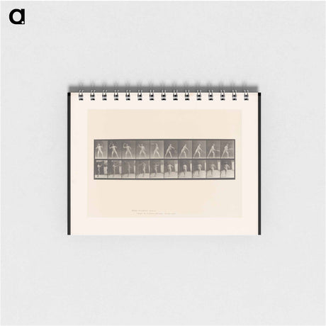 アートメモ帳-Man Throwing a Ball
 - エドワード マイブリッジ Memo.