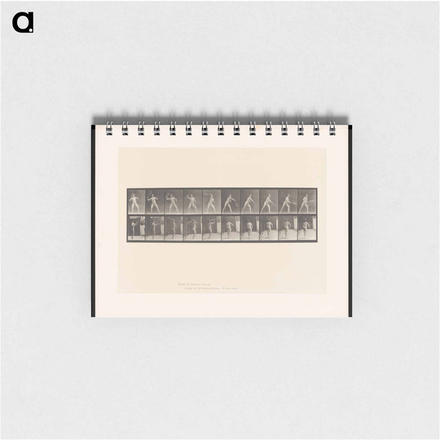 アートメモ帳-Man Throwing a Ball
 - エドワード マイブリッジ Memo.