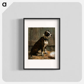アートポスター-Terrier Seated
 - ボストン公共図書館 Poster.