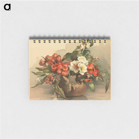 アートメモ帳-Floral Duet
 - ボストン公共図書館 Memo.