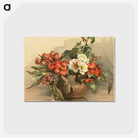 アートポストカード-Floral Duet
 - ボストン公共図書館 Postcard.