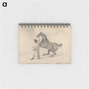 アートメモ帳-Groom with a Rearing Horse
 - イェール大学アートギャラリー Memo.