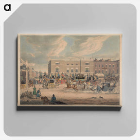 アートパネル-Coaching: The Elephant and Castle on the Brighton Road
 - イェール大学アートギャラリー Canvas.