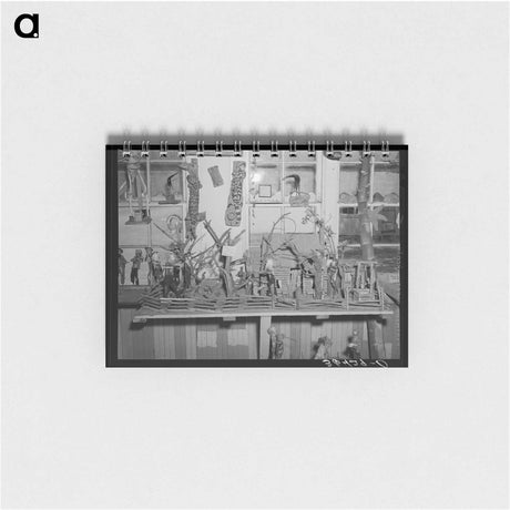 アートメモ帳-Tenant Farmer's Living Room
 - ラッセル リー Memo.