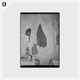 アートポストカード-Tenant Farmer's Living Room
 - ラッセル リー Postcard.