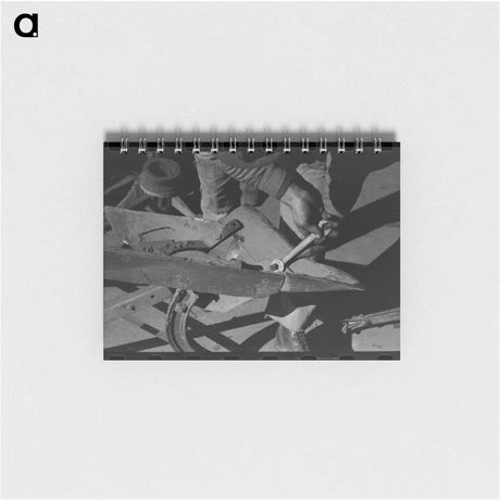 アートメモ帳-Cattle Corral, Brawley
 - ラッセル リー Memo.