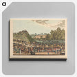 アートパネル-The Ceremony of the Procession ad Montem
 - イェール大学アートギャラリー Canvas.
