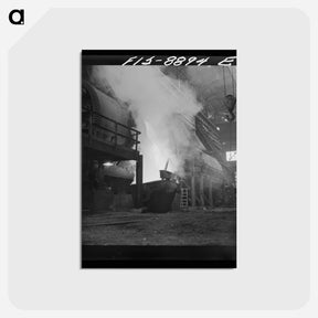 アートポストカード-Anaconda Copper Pour
 - ラッセル リー Postcard.