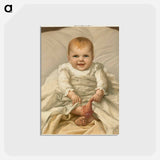 アートポストカード-Baby Seated
 - ボストン公共図書館 Postcard.