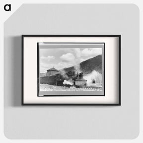 アートポスター-Telluride Snowplow Locomotives
 - ラッセル リー Poster.