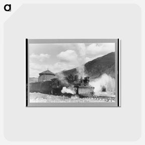 アートポストカード-Telluride Snowplow Locomotives
 - ラッセル リー Postcard.