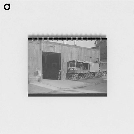 アートメモ帳-Marking a Nanny Goat
 - ラッセル リー Memo.