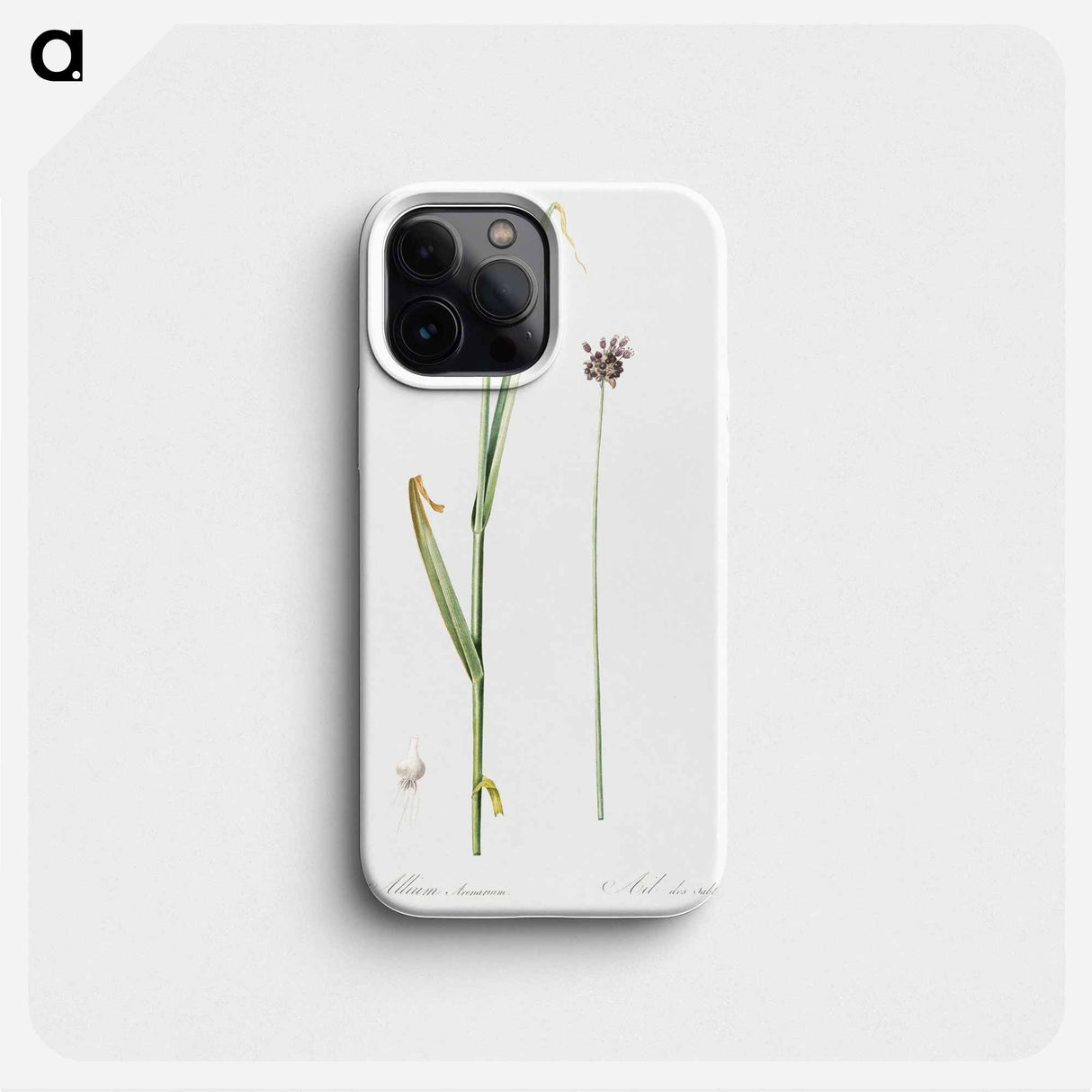 Sand leek illustration - Pierre Joseph Redouté Phone Case.