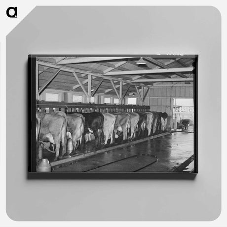 アートパネル-Cotton Mill Thread
 - ラッセル リー Canvas.