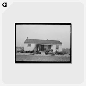 アートポストカード-Lake Dick Farm Home
 - ラッセル リー Postcard.