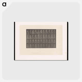 アートポストカード-Ascending and Descending
 - エドワード マイブリッジ Postcard.