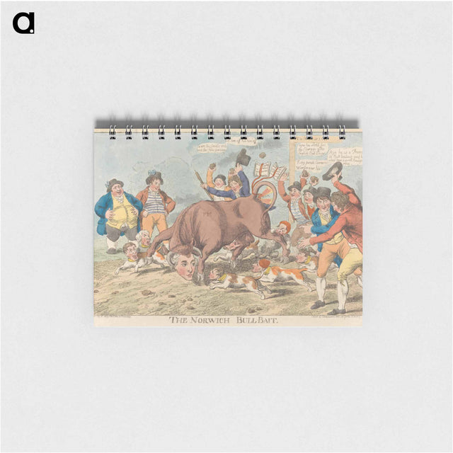 アートメモ帳-The Norwich Bull-Bait
 - イェール大学アートギャラリー Memo.