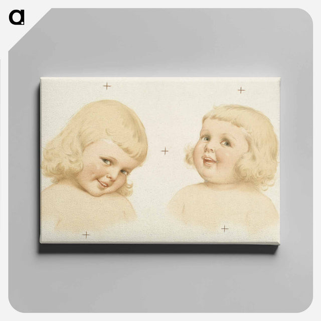 アートパネル-Smiling Blond Child
 - ボストン公共図書館 Canvas.