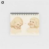 アートメモ帳-Smiling Blond Child
 - ボストン公共図書館 Memo.