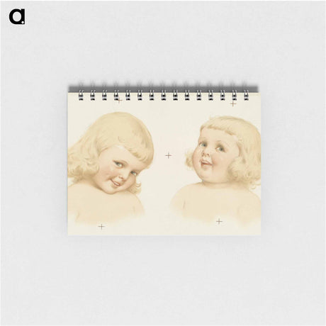 アートメモ帳-Smiling Blond Child
 - ボストン公共図書館 Memo.