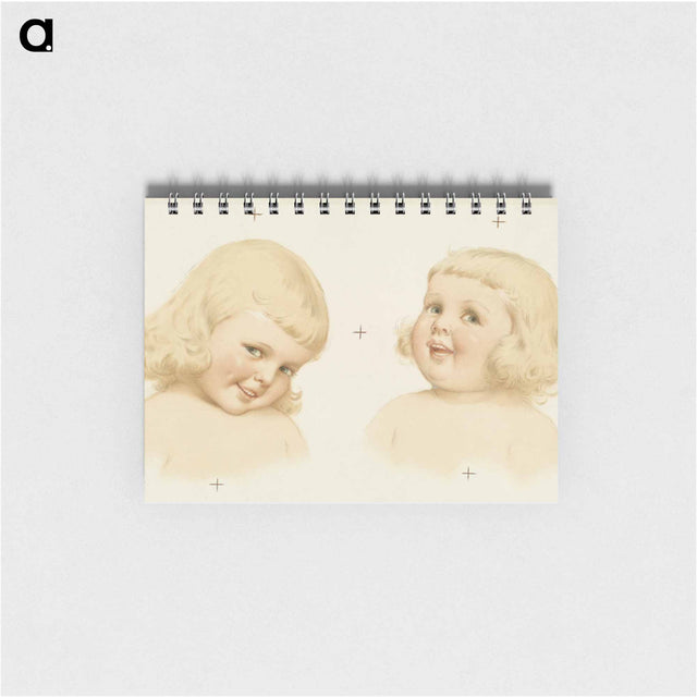アートメモ帳-Smiling Blond Child
 - ボストン公共図書館 Memo.