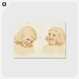アートポストカード-Smiling Blond Child
 - ボストン公共図書館 Postcard.
