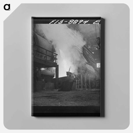 アートパネル-Anaconda Copper Converter
 - ラッセル リー Canvas.