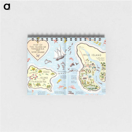 アートメモ帳-Tangerina and Wild Island
 - ボストン公共図書館 Memo.