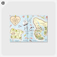 アートポストカード-Tangerina and Wild Island
 - ボストン公共図書館 Postcard.