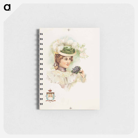 アートメモ帳-Woman with Posy
 - ボストン公共図書館 Memo.