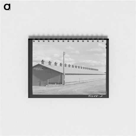 アートメモ帳-Wheat Land
 - ラッセル リー Memo.