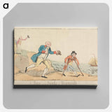 アートパネル-A Race on the Sands at Weymouth
 - イェール大学アートギャラリー Canvas.
