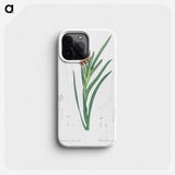 Spider iris illustration - Pierre Joseph Redouté Phone Case.