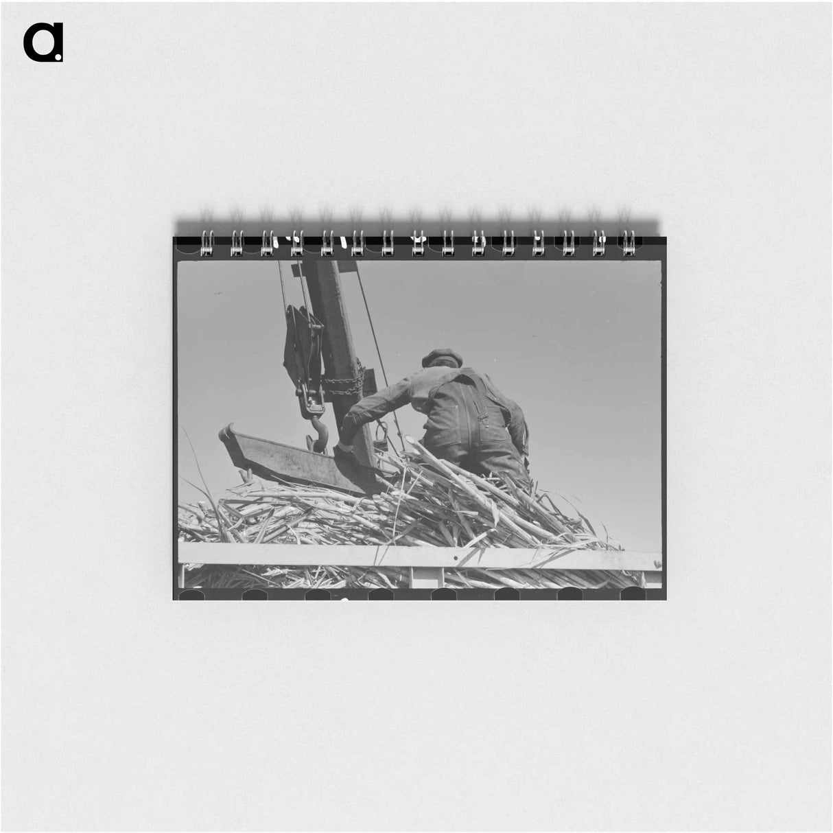 アートメモ帳-Packing Shed of Fruit Farmer
 - ラッセル リー Memo.