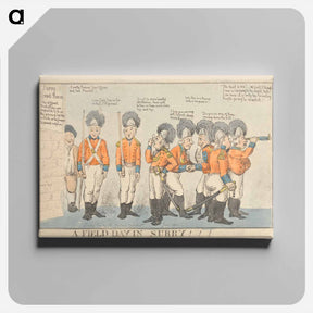 アートパネル-A Field Day in Surry!!!
 - イェール大学アートギャラリー Canvas.