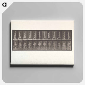 アートパネル-Naked Man Walking
 - エドワード マイブリッジ Canvas.