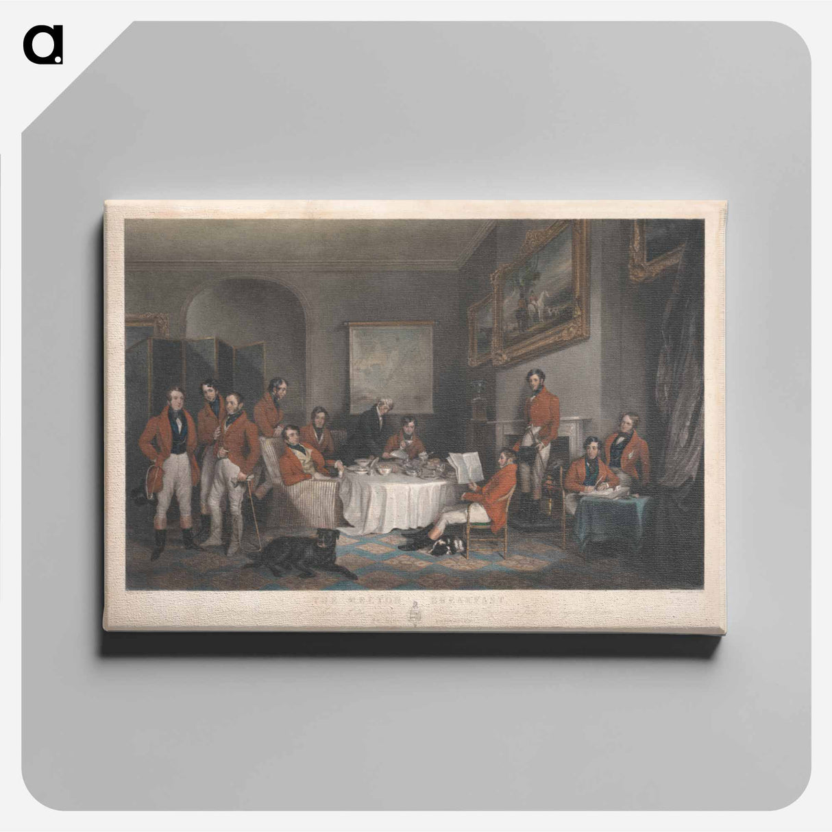 アートパネル-The Melton Breakfast
 - イェール大学アートギャラリー Canvas.